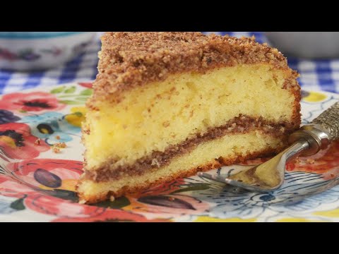 Receita de Bolo de Migalhas de Iogurte