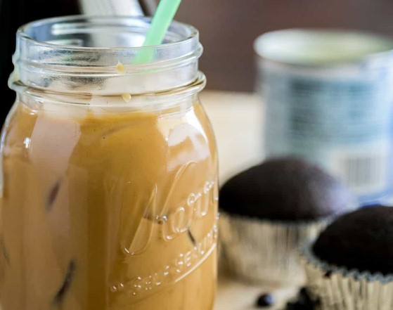 Receita de Café Gelado com Leite Condensado.